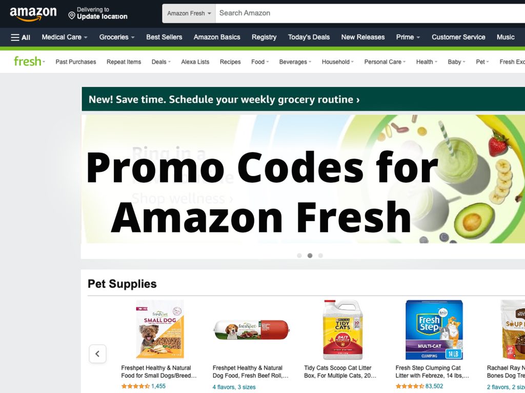 Amazon Fresh Promo Code May 2024 - Roxi Wendie