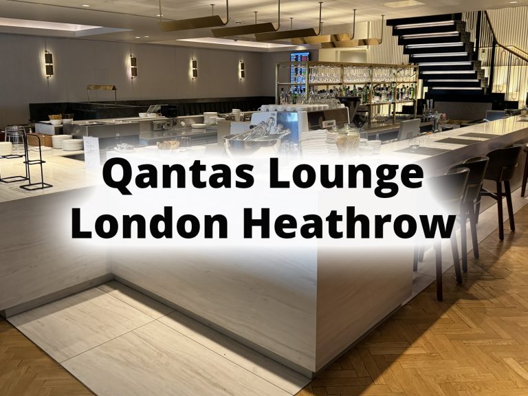 Qantas Lounge London Heathrow Review
