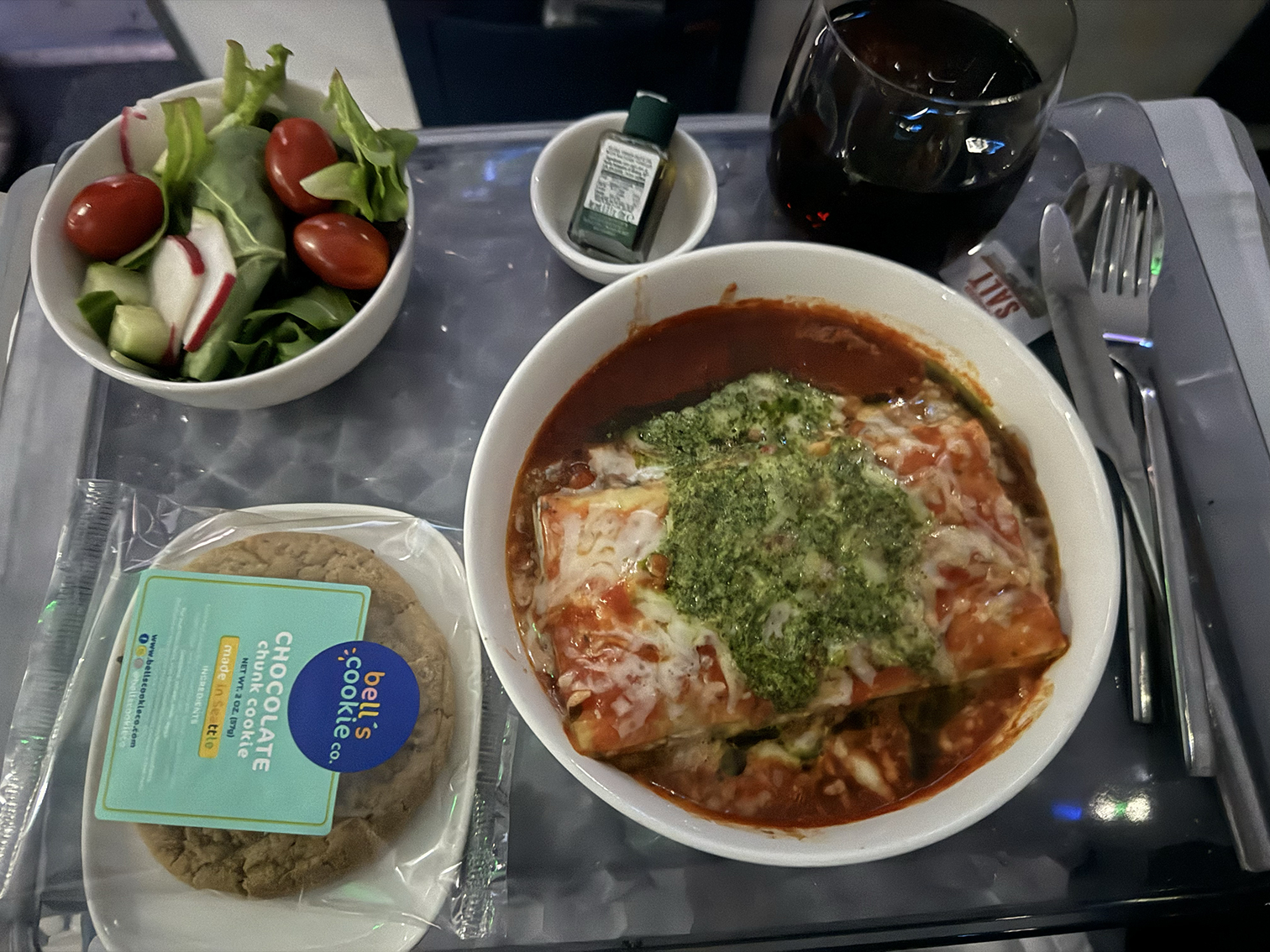 Delta First Class Meals w/ Photos & Descriptions PointsFeed