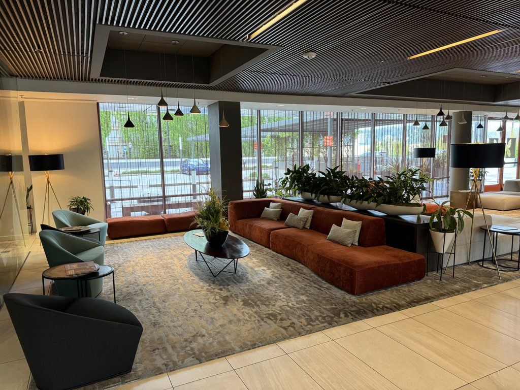 Lobby at Hotel Eastlund