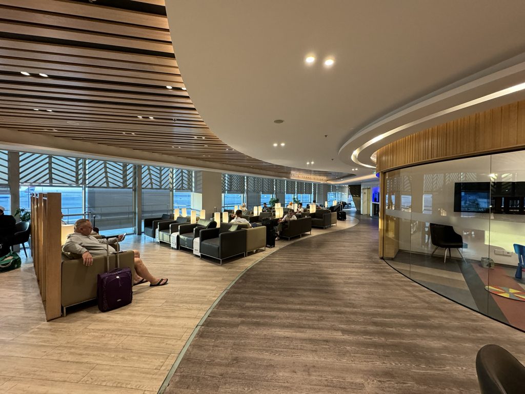 Seating at Ahlein Premium Lounge