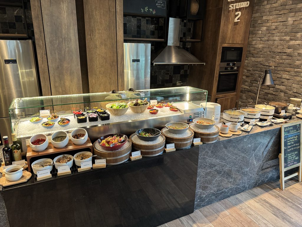 Kimpton Maa-Lai Bangkok breakfast buffet wellness station