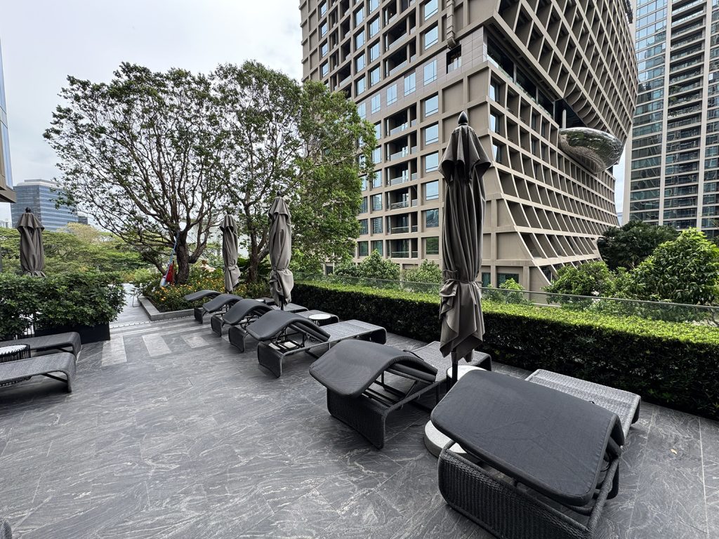 Kimpton Maa-Lai Bangkok pool seating